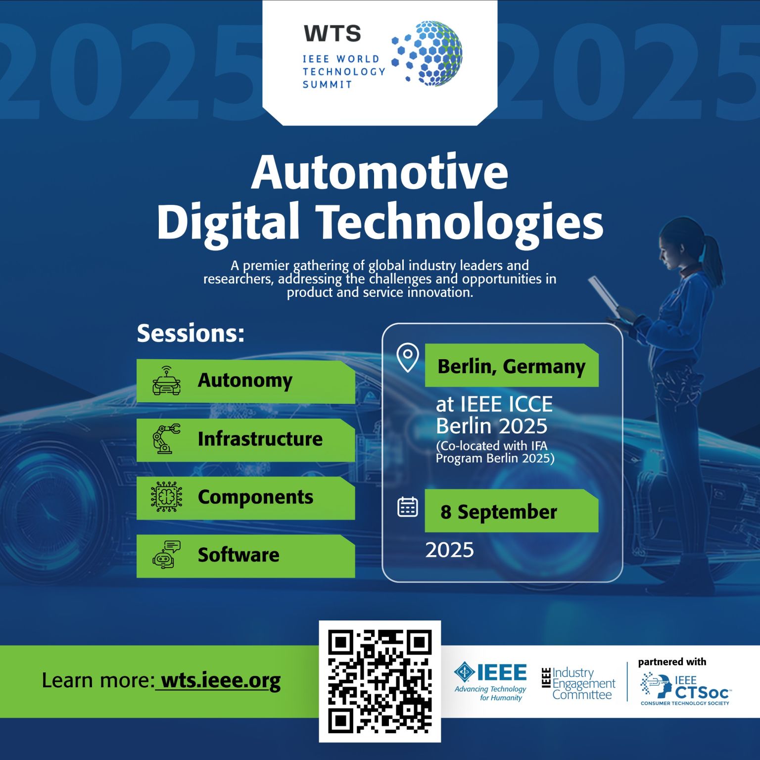 IEEE World Technology Summit 2025 banner